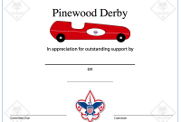 Free Fillable Pinewood Derby Race Certificate (3rd Best Pick) pinewood derby race certificate, cub scout pinewood derby certificates, pinewood derby certificate of participation, pinewood derby participation certificates, pinewood derby race certificates, pinewood derby winner certificates, fillable pinewood derby certificates