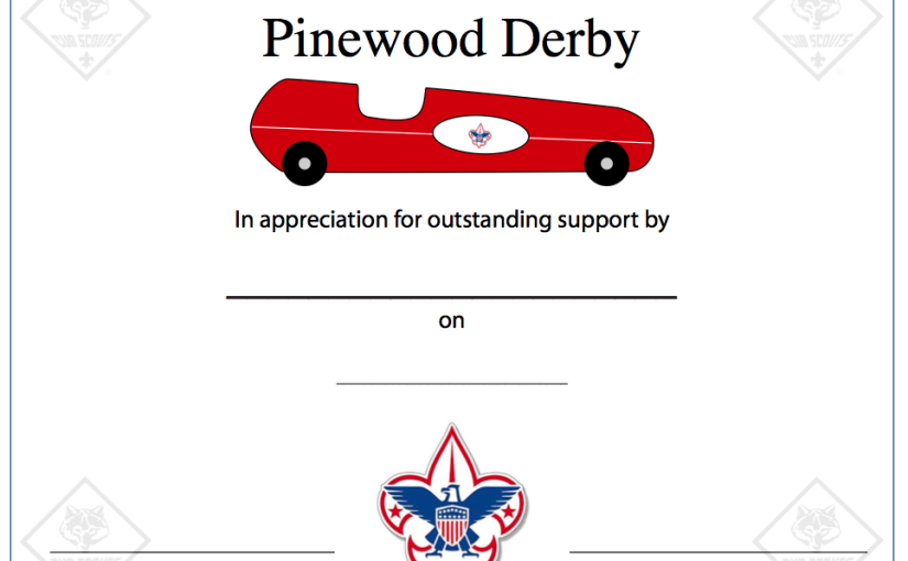Free Editable Pinewood Derby Race Certificate (8+ NEW Templates) 1 Free Editable Pinewood Derby Race Certificate (8+ NEW Templates)