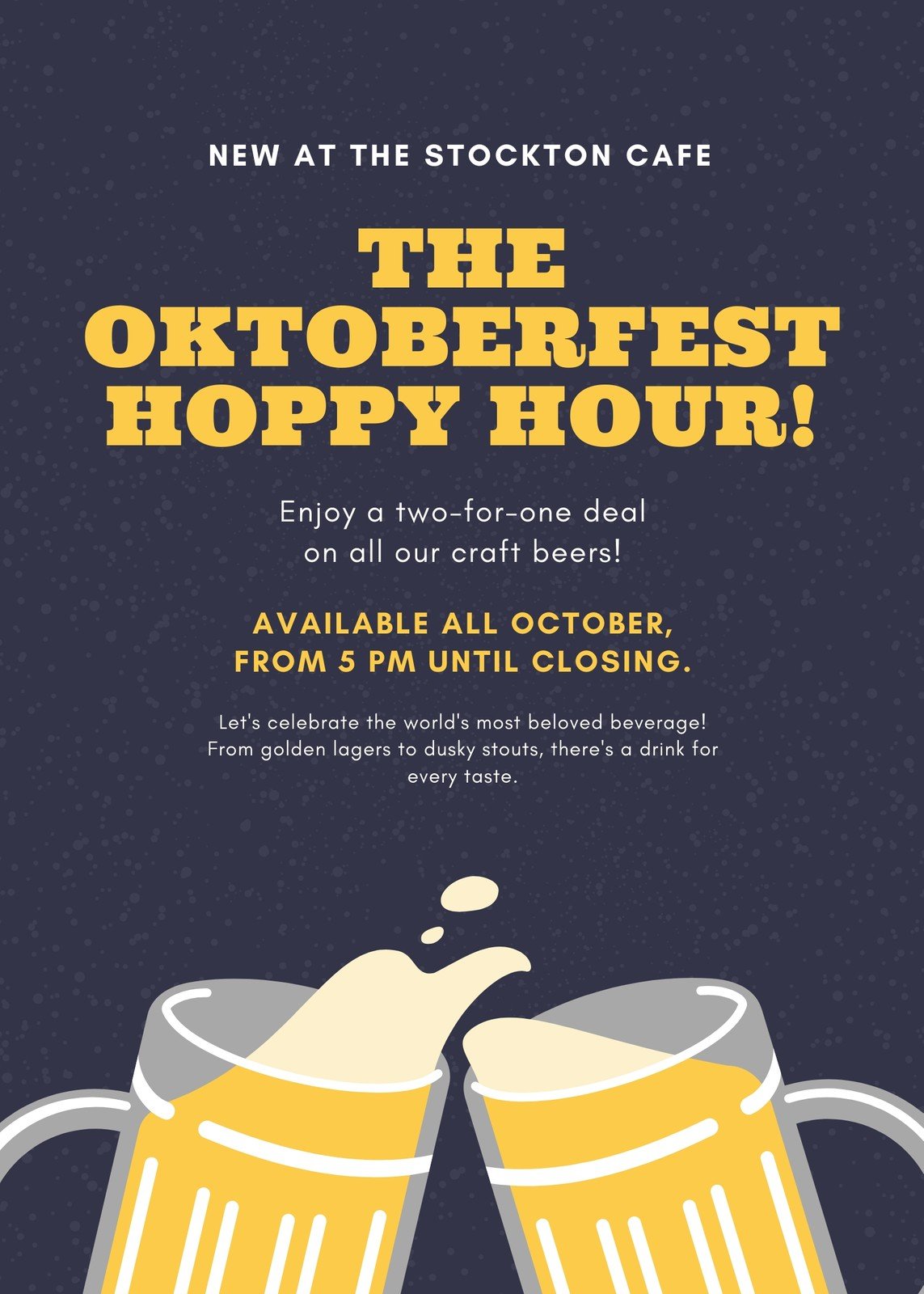 Happy Hour Flyer Template Free Download - 8+ New Designs 1 happy hour flyer template, happy hour event flyer, virtual happy hour flyer, happy hour bar flyer, after hours medical happy hour flyer template, free printable happy hour flyers, happy hour flyer design, happy hour flyer ideas