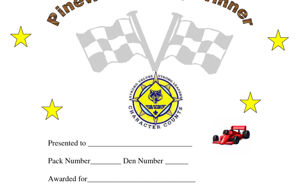 pinewood derby race certificate, cub scout pinewood derby certificates, pinewood derby certificate of participation, pinewood derby participation certificates, pinewood derby race certificates, pinewood derby winner certificates, fillable pinewood derby certificates