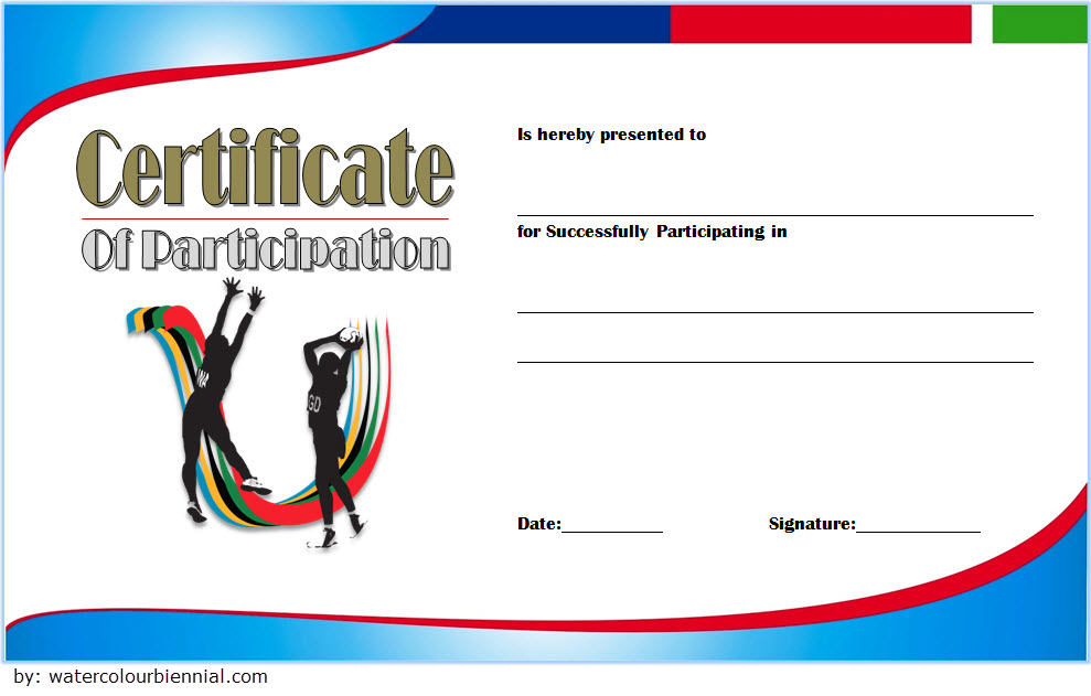 Free Printable Netball Tournament Certificate (2nd Participation Design) netball certificate template, netball award certificate templates, netball tournament certificate, netball certificate of participation template, netball certificate template free download, free netball certificates printable, printable netball certificates, printable sports certificate templates
