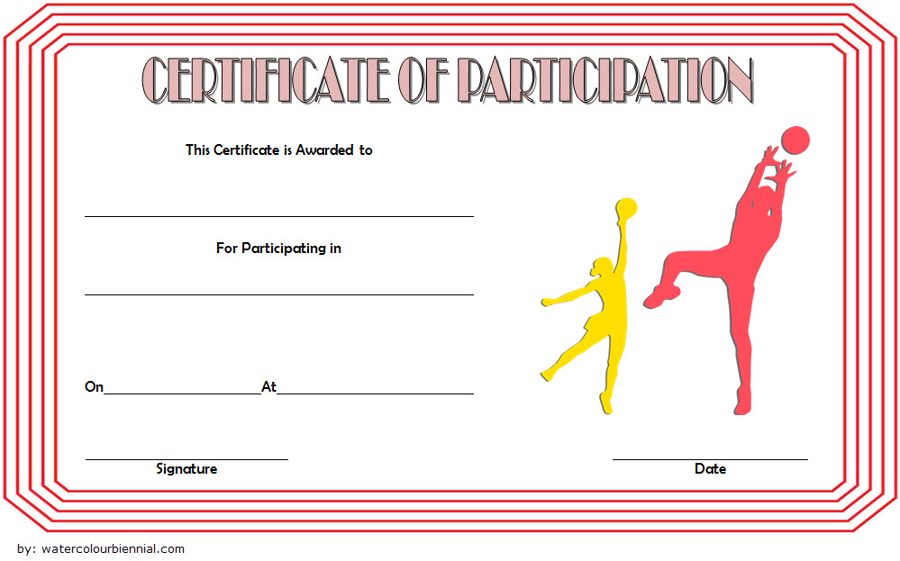 Free Printable Netball Tournament Certificate (3rd Participation Design) netball certificate template, netball award certificate templates, netball tournament certificate, netball certificate of participation template, netball certificate template free download, free netball certificates printable, printable netball certificates, printable sports certificate templates