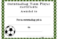 Free Printable Soccer Team Certificates (2nd Odd Sample) Free Printable Soccer Team Certificates (2nd Odd Sample)