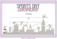 Free Printable Sports Day Certificate Template (2nd Awesome Design) Free Printable Sports Day Certificate Template (2nd Awesome Design)
