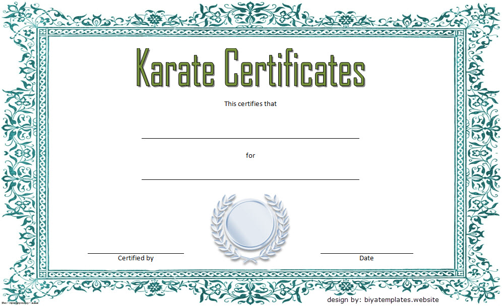 Karate Certificate Template (1st Free Amazing Design) karate certificate template, karate black belt certificate template, karate achievement certificate, printable karate certificate template, shotokan karate certificate templates, recorder karate certificate template, karate rank certificate, custom martial arts certificate template