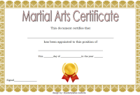 Martial Arts Certificate Template (2nd Free Outstanding Design) Martial Arts Certificate Template (2nd Free Outstanding Design)