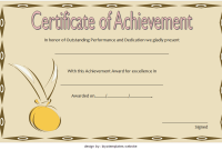Martial Arts Rank Certificate Template (2nd Free Achievement Award Design) Martial Arts Rank Certificate Template (2nd Free Achievement Award Design)