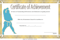 Martial Arts Rank Certificate Template (3rd Free Achievement Award Design) Martial Arts Rank Certificate Template (3rd Free Achievement Award Design)