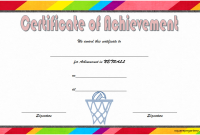 Netball Award Certificate Templates (2nd Best Achievement Design)