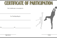 Netball Certificate of Participation Template (1st Free Word Format) Netball Certificate of Participation Template (1st Free Word Format)