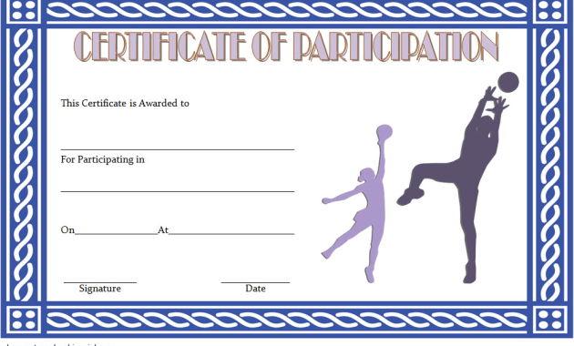 netball participation certificate, netball certificate of participation template, netball tournament certificate, free printable netball certificates, editable netball certificate template, printable sports certificate templates