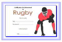 Rugby Certificate Template Free Editable (2nd Word Format) Rugby Certificate Template Free Editable (2nd Word Format)