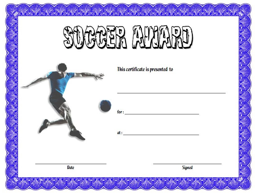 Free Soccer Certificate Templates (8+ Hilarious Designs) 2 free soccer certificate templates, soccer certificate template free, soccer award certificate template, soccer team certificates, football certificate template, free printable soccer certificate template, youth soccer certificate templates, free editable soccer certificate templates