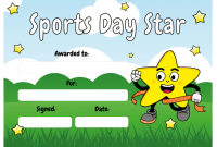 Sports Day Award Certificate Free Printable (1st Free Funny Design) Sports Day Award Certificate Free Printable (1st Free Funny Design)