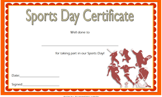 printable sports day certificate template, sports day award certificate, sports day participation certificate template, annual sports day certificate, school sports day certificate template, sports day certificate design template, sports day certificate editable