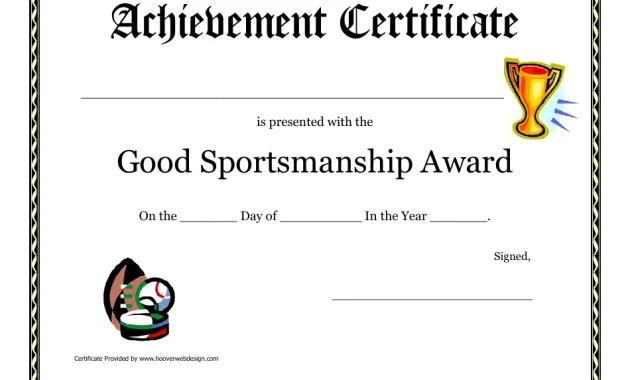 certificate of sportsmanship, good sportsmanship certificate printable, sportsmanship award certificate, nfhs sportsmanship certificate, sportsmanship certificate templates, free editable sports certificate templates, free printable sports certificate template, free printable sports award certificate, printable sports certificate template