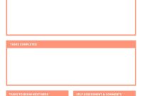 Weekly Employee Status Report Template (1st Free Blank Format)