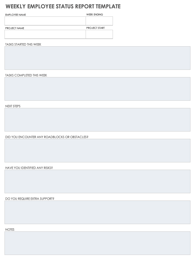 Weekly Employee Status Report Template (2nd Free Blank Format) weekly status report template, weekly project status report template, weekly work status report template, weekly program status report template, weekly team status report template, weekly employee status report template, project weekly status report template, confluence weekly status report template, weekly report template, weekly report format in excel, weekly status report template ppt