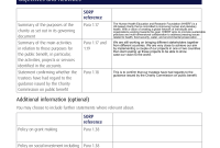 Charity Trustees Annual Report Template (1st Page) Charity Trustees Annual Report Template (1st Page)