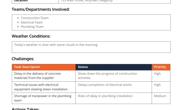 contractor daily report template, contractor daily construction report template, daily construction inspection report template, daily field report template construction, construction field observation report template, construction site daily report template, construction site daily report sample pdf, free daily construction report template, contractor daily report pdf, printable contractor daily report, contractors daily report form