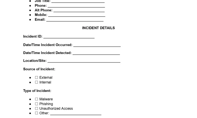 cyber security incident report template, cyber security post incident report template, cyber security incident report form template, cyber security incident investigation report template, cybersecurity incident response report template, nist cyber security incident report template, it security incident report template, it incident report template, cybersecurity incident report format, cybersecurity incident report form, software incident report template