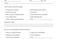 Cyber Security Incident Report Template (2nd Free Best Format) Cyber Security Incident Report Template (2nd Free Best Format)