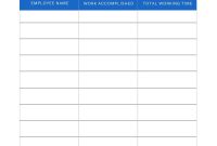 Daily Work Report Template Marketing (2nd Free Fillable Form)