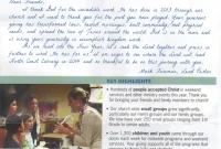 End of Year Church Report Sample End of Year Church Report Sample
