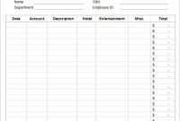 Expense Report Template (3rd Free PDF Format) Expense Report Template (3rd Free PDF Format)