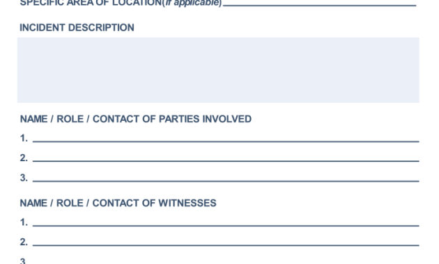 incident report template, incident report form template, incident at work report template, incident safety report template, incident response report template, incident investigation report template, incident accident report template, incident report example, incident report sample, accident report template