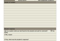 Incident Report Template (1st Free Printable Format)
