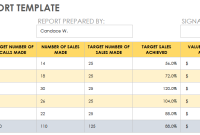 Monthly Sales Call Report Template – 2025 Best Example Monthly Sales Call Report Template – 2025 Best Example