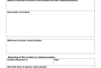 Security Incident Report Template (1st Free PDF Format)
