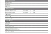 Travel Expense Report Template (2nd Best Format) Travel Expense Report Template (2nd Best Format)