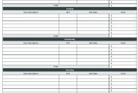 Weekly Expense Report Form (1st Free PDF Template)