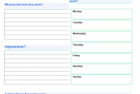 Weekly Progress Report Template (1st Best Blank Format) Weekly Progress Report Template (1st Best Blank Format)