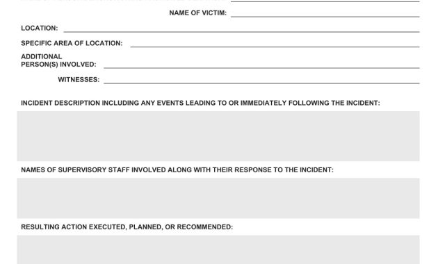 workplace incident report template, workplace incident report form template, workplace violence incident report template, workplace injury incident report template, workplace accident incident report template, incident at work report template, worksafe incident report template, incident report injury at work template, workcover incident report template, free printable incident reports