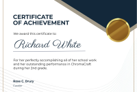Academic Achievement Certificate Template (2nd Free Printable Format) Academic Achievement Certificate Template (2nd Free Printable Format)