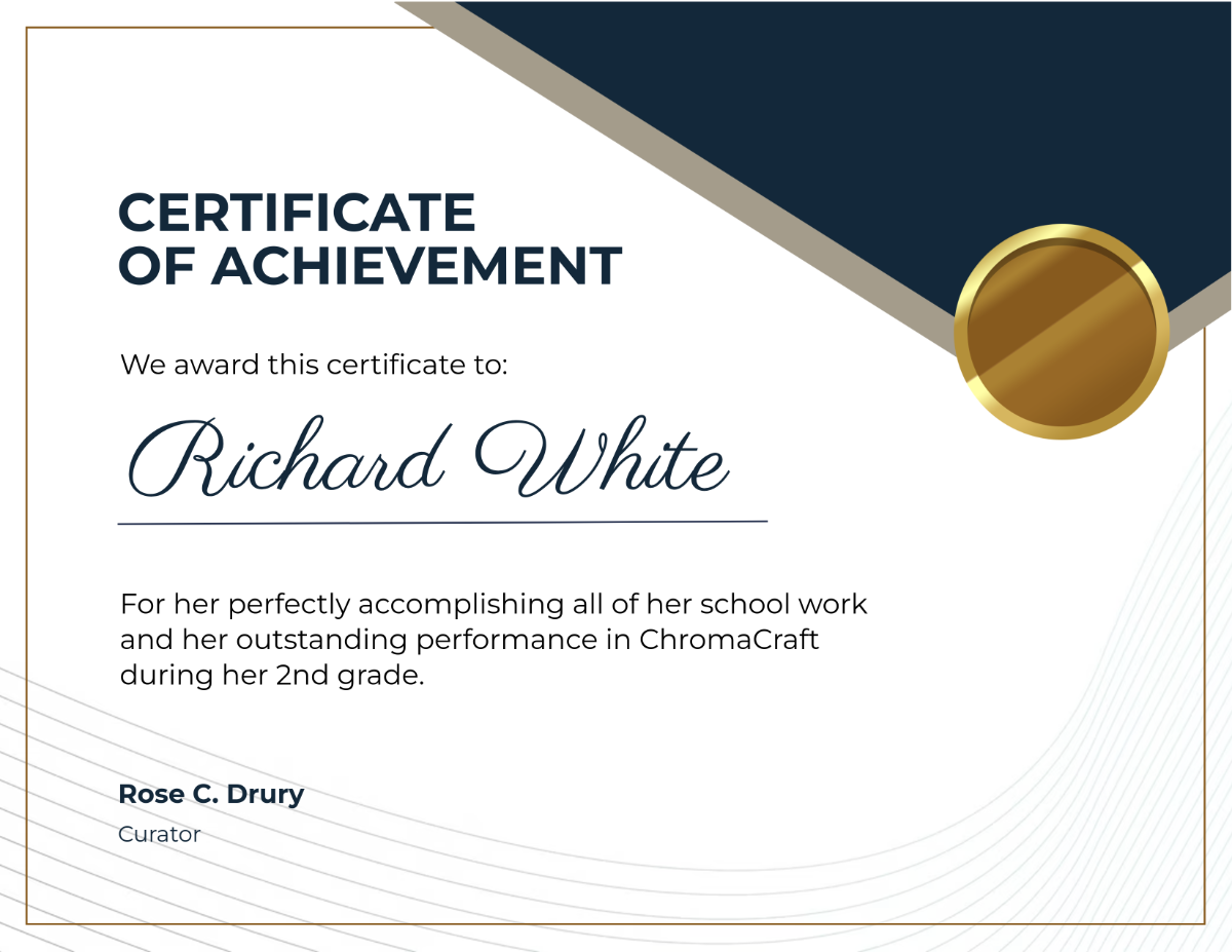 Academic Achievement Certificate Template: 8+ Inspiring Award Designs 2 certificate of academic achievement template, academic achievement certificate template, certificate of achievement for students template, academic achievement award certificate template, certificate of achievement template for kindergarten, preschool certificate of achievement template, certificate of achievement template printable, free printable academic certificate template