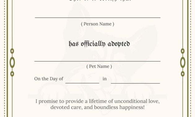 adoption certificate template, certificate of adoption template, animal adoption certificate template, pet adoption certificate template, free printable adoption certificate form, certificate of adoption form 3927, free printable doll adoption certificate, fake adoption certificate template