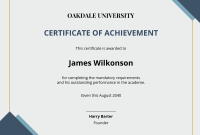 Certificate of Academic Achievement Template (1st Free Printable Format) Certificate of Academic Achievement Template (1st Free Printable Format)
