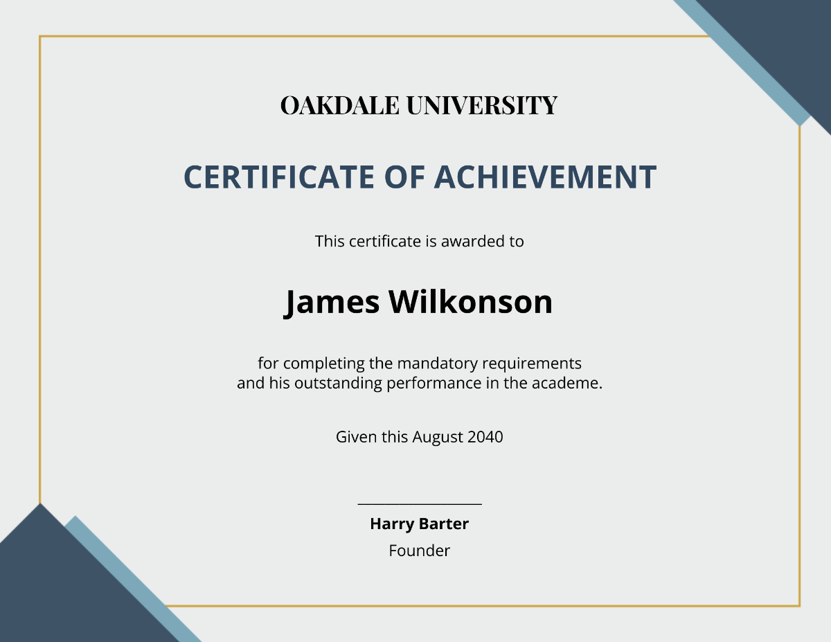 Certificate of Academic Achievement Template (1st Free Printable Format) certificate of academic achievement template, academic achievement certificate template, certificate of achievement for students template, academic achievement award certificate template, certificate of achievement template for kindergarten, preschool certificate of achievement template, certificate of achievement template printable, free printable academic certificate template