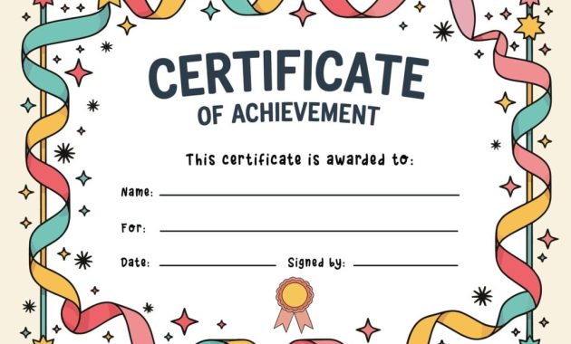 certificate of achievement for students template, certificate of achievement template for kindergarten, preschool certificate of achievement template, certificate of achievement template printable, certificate of achievement for school students, free printable academic certificate template, free printable student certificate template, certificate of academic achievement template