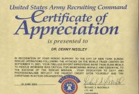 Certificate of Appreciation Template Army (2nd Free USMC Design) Certificate of Appreciation Template Army (2nd Free USMC Design)