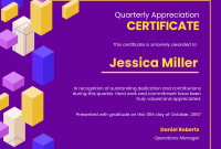 Employee Certificate of Appreciation Template (1st Free Customizable Format) Employee Certificate of Appreciation Template (1st Free Customizable Format)