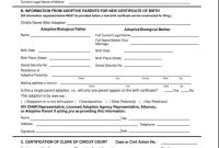 Free Printable Adoption Certificate Form (2nd Free PDF Template) Free Printable Adoption Certificate Form (2nd Free PDF Template)