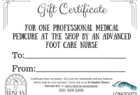 Free Printable Manicure Gift Certificate (1st Free Blank Template) Free Printable Manicure Gift Certificate (1st Free Blank Template)