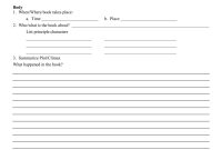 High School Book Report Template (2nd Free Download)