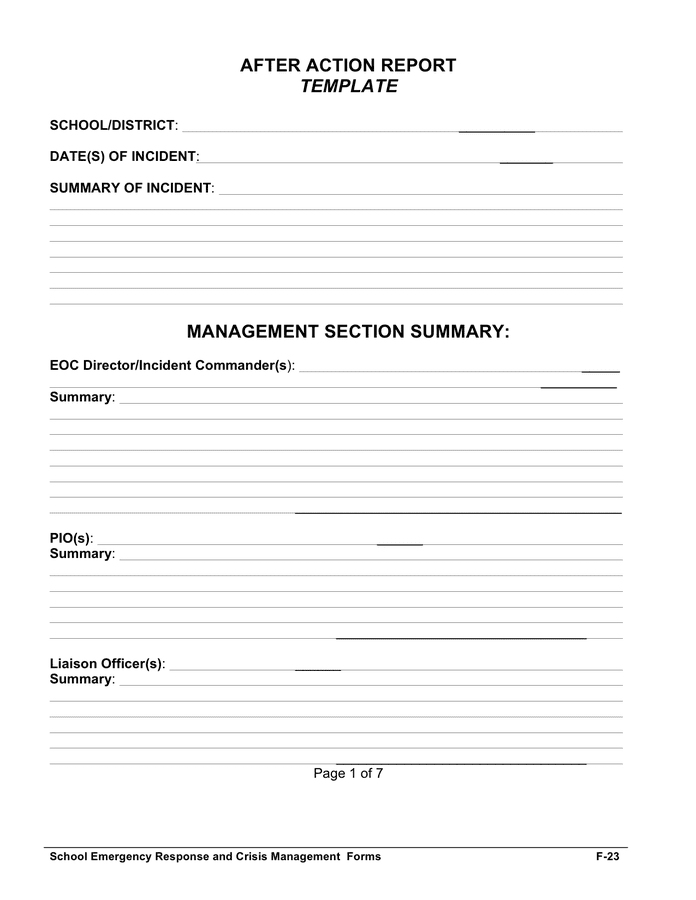 Police After Action Report Template (2nd Free Blank Form) police report template, police officer report template, police report form template, police incident report template, police investigation report template, police after action report template, police daily observation report template, police daily activity report template, printable blank police report forms