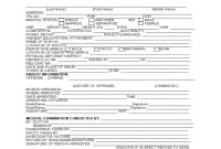 Police Arrest Report Template (1st Free Sample Form)